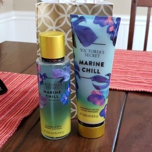 Victoria's secret body spray & lotion set